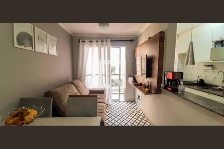 Sala de apartamento para alugar com 2 quartos, 48m² em Santa Maria, Osasco