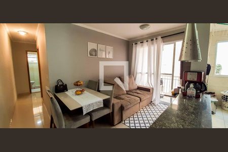 Sala de apartamento para alugar com 2 quartos, 48m² em Santa Maria, Osasco