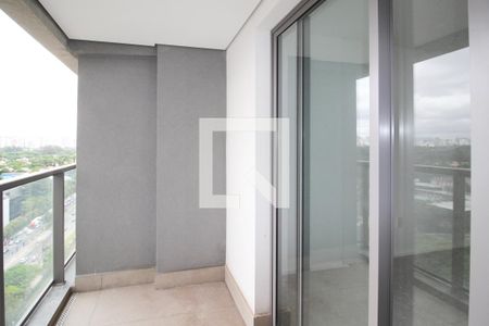 Varanda de apartamento à venda com 1 quarto, 45m² em Indianópolis, São Paulo