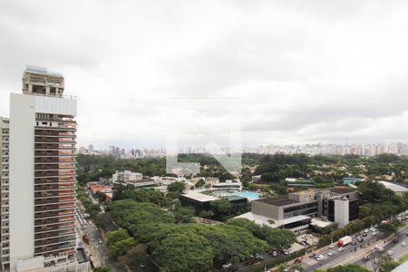 Vista de apartamento à venda com 1 quarto, 45m² em Indianópolis, São Paulo