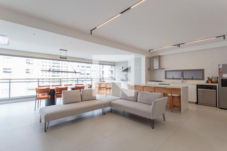 Sala de apartamento à venda com 3 quartos, 158m² em Vila Uberabinha, São Paulo