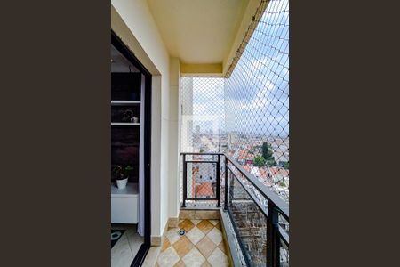 Varanda da Sala de apartamento para alugar com 2 quartos, 64m² em Vila Bertioga, São Paulo