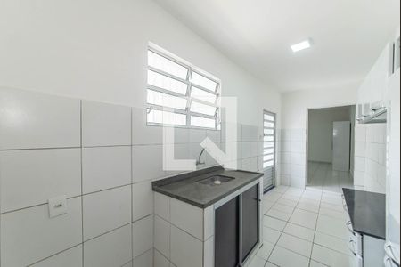 Cozinha de casa para alugar com 1 quarto, 45m² em Vila Gumercindo, São Paulo