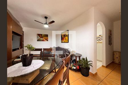 Sala de apartamento à venda com 2 quartos, 55m² em Parque Marajoara, Santo André