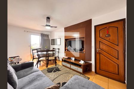 Sala de apartamento à venda com 2 quartos, 55m² em Parque Marajoara, Santo André