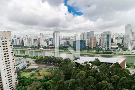 Vista da Varanda de kitnet/studio para alugar com 1 quarto, 35m² em Real Parque, São Paulo