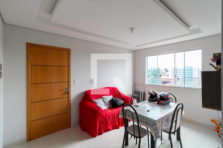 Sala  de apartamento para alugar com 2 quartos, 48m² em Jardim Leblon, Belo Horizonte