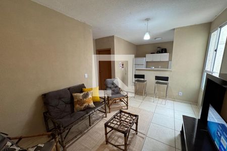 Sala de apartamento para alugar com 2 quartos, 40m² em Chácaras Hipica, Ribeirão Preto