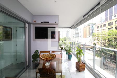 Varanda de apartamento à venda com 2 quartos, 85m² em Indianópolis, São Paulo