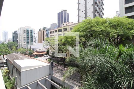 Vista da Varanda de apartamento à venda com 2 quartos, 85m² em Indianópolis, São Paulo