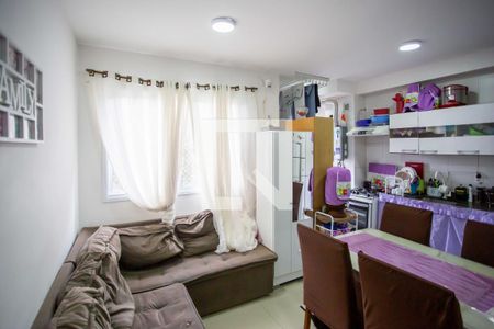 Sala de apartamento à venda com 2 quartos, 45m² em Campanário, Diadema