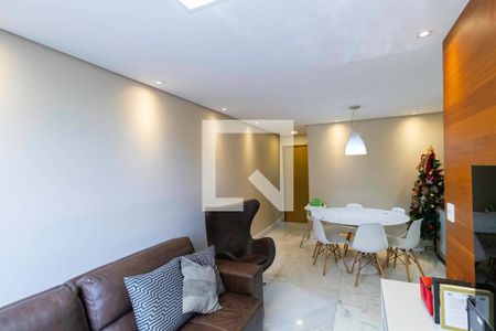 Sala de apartamento à venda com 3 quartos, 82m² em Planalto, Belo Horizonte