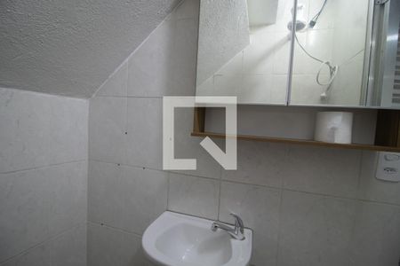 Banheiro  de kitnet/studio para alugar com 1 quarto, 36m² em Vila Dom Pedro Ii, São Paulo