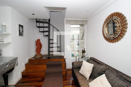 Sala de apartamento à venda com 1 quarto, 78m² em Buritis, Belo Horizonte