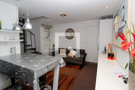 Sala de apartamento à venda com 1 quarto, 78m² em Buritis, Belo Horizonte