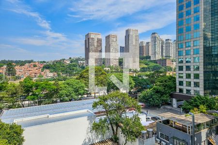 Vista da Sala de apartamento para alugar com 3 quartos, 108m² em Cidade Monções, São Paulo