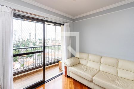 Sala de apartamento à venda com 3 quartos, 81m² em Campo Belo, São Paulo