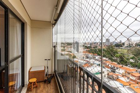 Varanda da Sala de apartamento à venda com 3 quartos, 81m² em Campo Belo, São Paulo