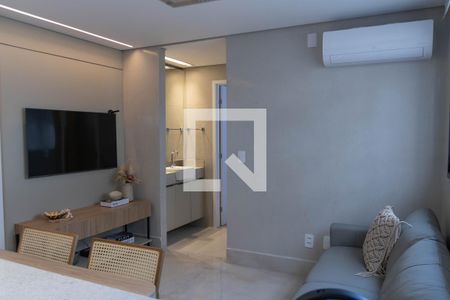 Sala de apartamento para alugar com 1 quarto, 70m² em Barro Preto, Belo Horizonte