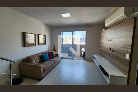 Sala de apartamento para alugar com 3 quartos, 98m² em Boqueirão, Santos