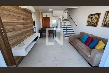 Sala de apartamento para alugar com 3 quartos, 98m² em Boqueirão, Santos