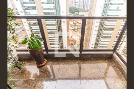 Varanda de apartamento à venda com 3 quartos, 125m² em Vila Regente Feijó, São Paulo