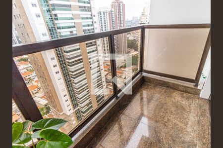 Varanda de apartamento à venda com 3 quartos, 125m² em Vila Regente Feijó, São Paulo