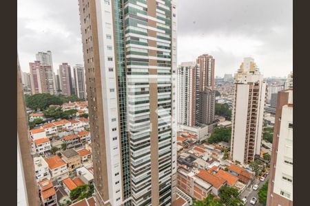 Varanda - Vista de apartamento à venda com 3 quartos, 125m² em Vila Regente Feijó, São Paulo