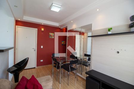 Sala de apartamento para alugar com 2 quartos, 47m² em Vossoroca, Votorantim