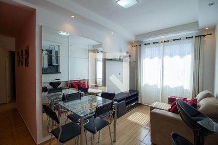 Sala de apartamento para alugar com 2 quartos, 47m² em Vossoroca, Votorantim