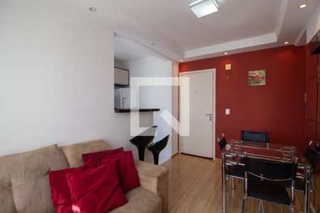 Sala de apartamento para alugar com 2 quartos, 47m² em Vossoroca, Votorantim