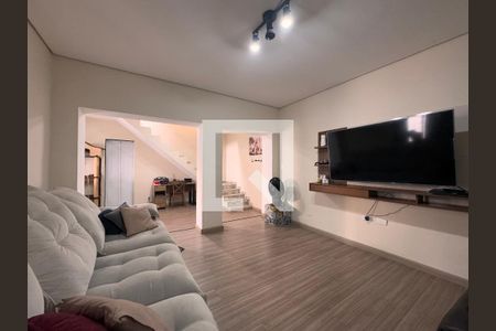 Sala de casa à venda com 3 quartos, 176m² em Santa Maria, Santo André