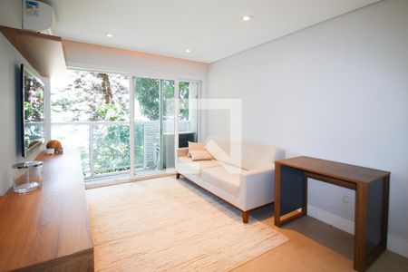 Sala de apartamento para alugar com 1 quarto, 40m² em Vila Nova Conceição, São Paulo