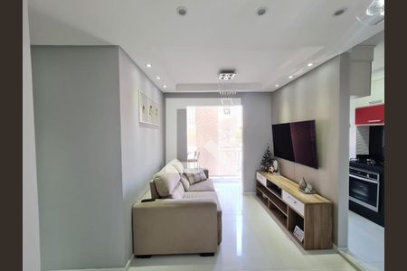 Sala  de apartamento à venda com 2 quartos, 48m² em Jardim Rossi, Guarulhos