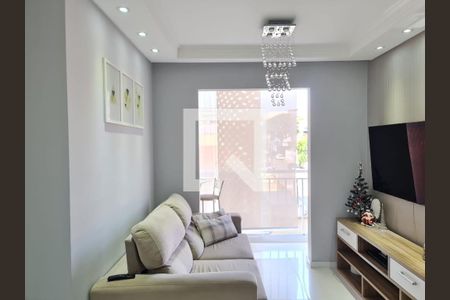 Sala  de apartamento à venda com 2 quartos, 48m² em Jardim Rossi, Guarulhos