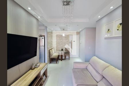 Sala  de apartamento à venda com 2 quartos, 48m² em Jardim Rossi, Guarulhos