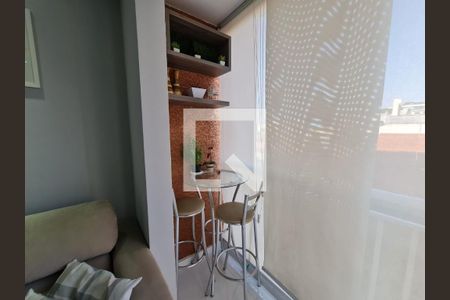 Varanda da Sala de apartamento à venda com 2 quartos, 48m² em Jardim Rossi, Guarulhos