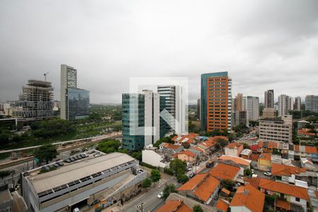 Vista da Varanda de kitnet/studio para alugar com 1 quarto, 25m² em Pinheiros, São Paulo