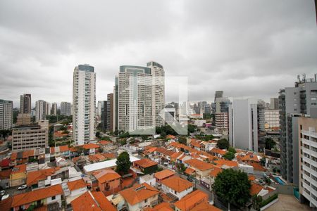 Vista da Varanda de kitnet/studio para alugar com 1 quarto, 25m² em Pinheiros, São Paulo