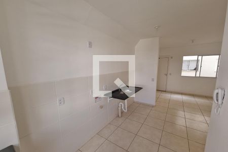 Cozinha - Lavanderia de apartamento para alugar com 2 quartos, 45m² em Antonio Marincek, Ribeirão Preto