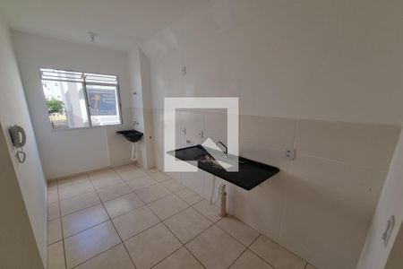 Cozinha - Lavanderia de apartamento para alugar com 2 quartos, 45m² em Antonio Marincek, Ribeirão Preto