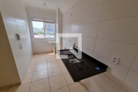 Cozinha - Lavanderia de apartamento para alugar com 2 quartos, 45m² em Valentina Figueiredo, Ribeirão Preto