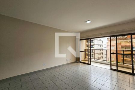 Sala de apartamento para alugar com 4 quartos, 127m² em Balneario Guarujá, Guarujá