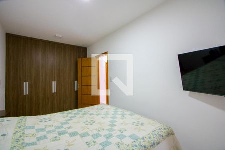 Quarto 1 - Suíte de casa à venda com 3 quartos, 121m² em Jardim Bela Vista, Santo André