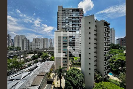 Vista de apartamento à venda com 1 quarto, 27m² em Campo Belo, São Paulo