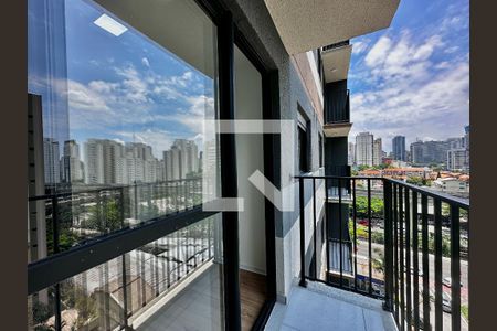 Sacada de apartamento à venda com 1 quarto, 27m² em Campo Belo, São Paulo