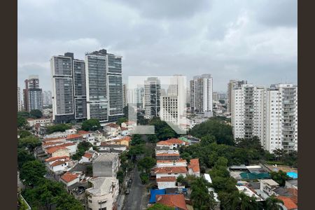 Varanda - Vista  de apartamento à venda com 3 quartos, 187m² em Vila Romana, São Paulo