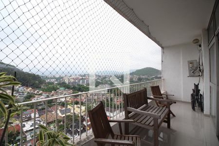 Varanda de apartamento à venda com 4 quartos, 142m² em Freguesia (jacarepaguá), Rio de Janeiro