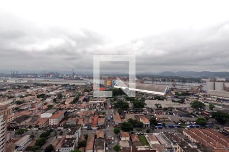 Vista da Varanda da Sala de apartamento para alugar com 3 quartos, 115m² em Ponta da Praia, Santos