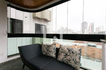 Varanda da Sala de apartamento à venda com 3 quartos, 116m² em Vila Gomes Cardim, São Paulo